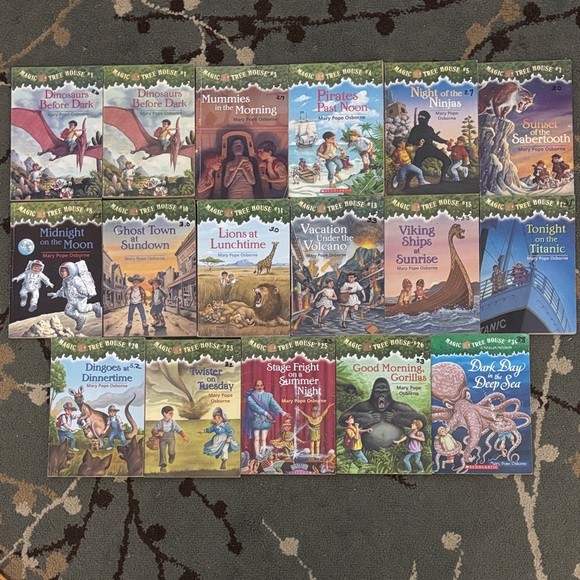 Magic Tree House Other - Magic Tree House Paperback Set of 17 Books for Kids